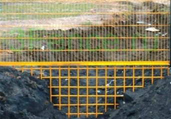 Противоподкопная сетка из арматуры Антиподкоп Роснефть