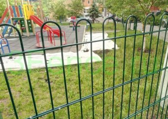 деко секция ограждения детской площадки деко панели ограждения детского забора