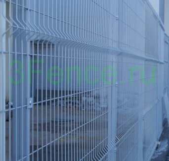 3D Панели 3000х2430RAL 7040 3D Панели огражденияАшан