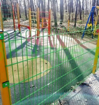 декоративный забор детской площадки декоративный забор