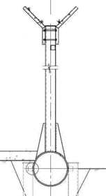 Стойка 80х80 транснефть Стойка 80х80